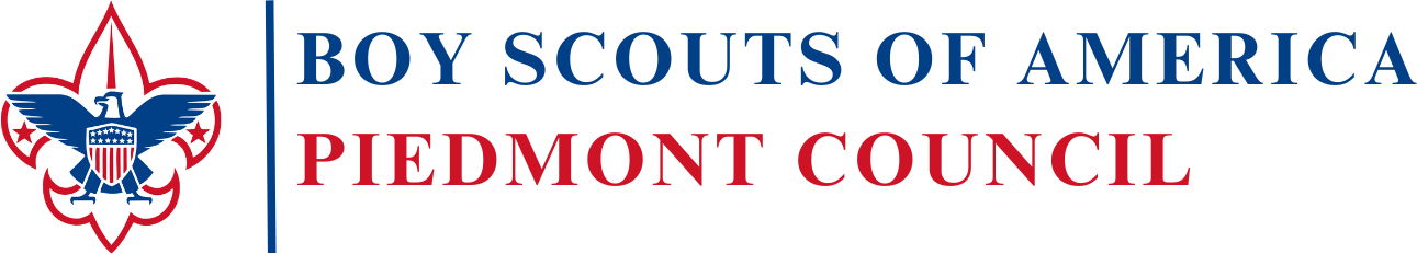 boy scouts of america piedmont council nc north carolina logo