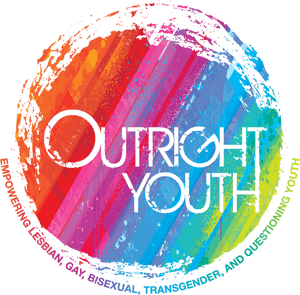 outright youth colorful circle logo