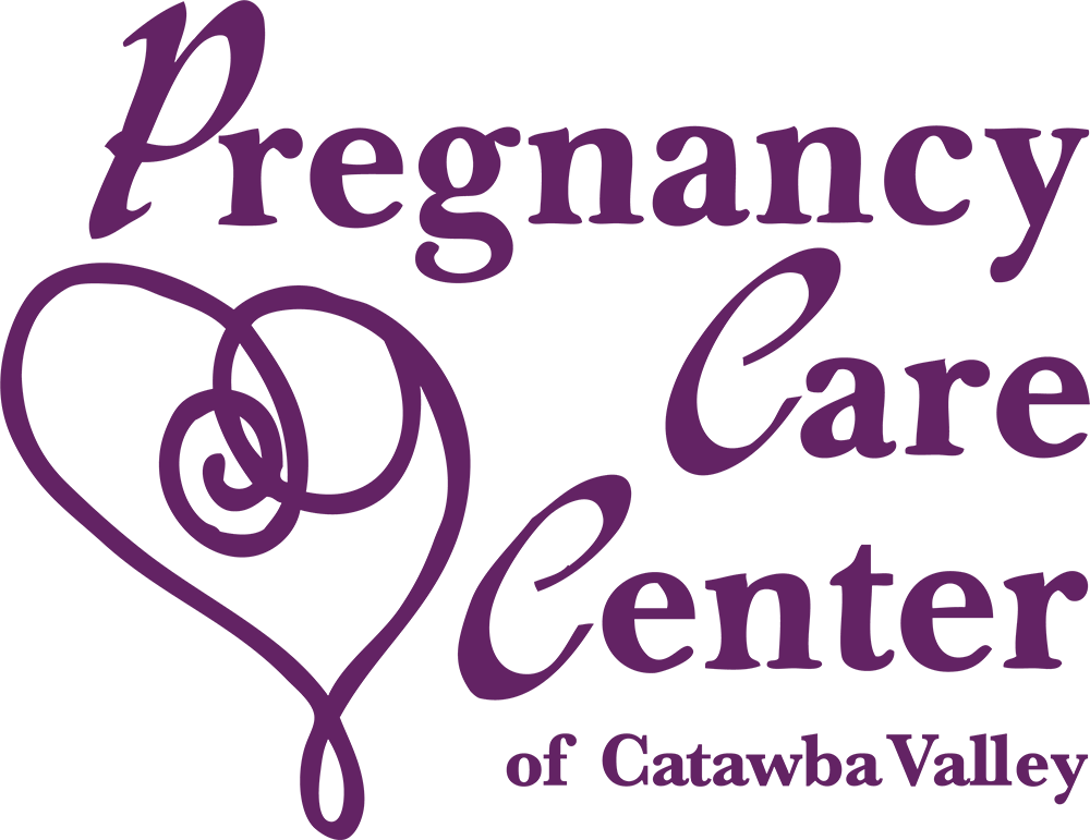 pregnancy care center of catawba valley purple logo