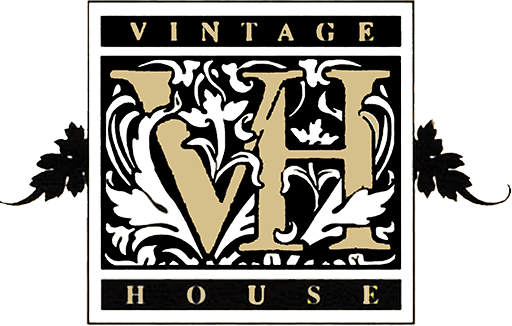 vintage house sophisticated elegant logo tan