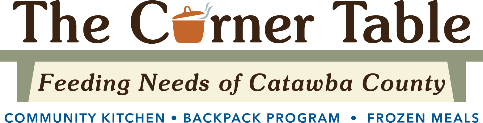 the corner table hickory nc food bank logo catawba county