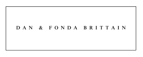 name card dan & fonda brittain